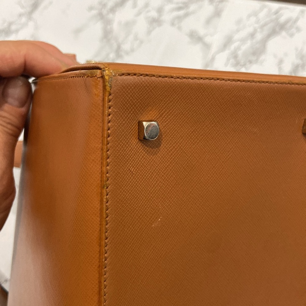 Vintage rare SALVATORE FERRAGAMO Gancini crossbody/handbag - Picture 10 of 12